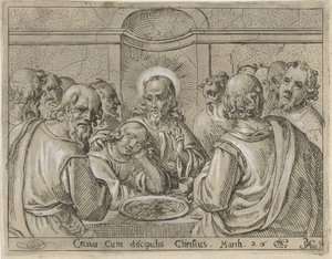 Das letzte Abendmahl von Pieter Feddes van Harlingen