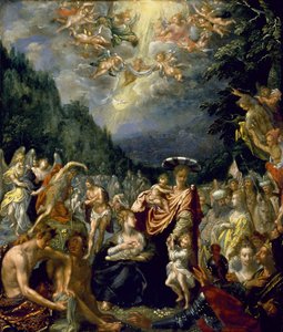 Die Taufe Christi von Pieter Fransz. Isaacsz.