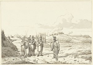 Eine Patrouille, 1813-1814