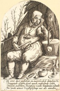 Bonde, Satire über Trunkenheit von Pieter Goos