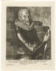 Porträt von Johann Tserclaes, Graf von Tilly