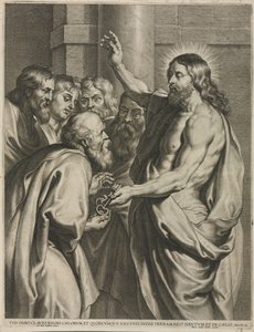 Christus übergibt Petrus die Schlüssel