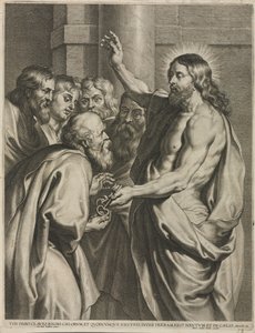 Christus übergibt Petrus die Schlüssel