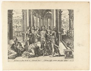 Abschied von Hector von Pieter Jalhea Furnius