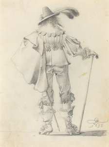 Herr von hinten gesehen