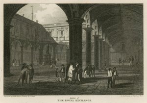 Innenraum der Royal Exchange, London