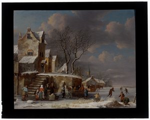 Winterlandschaft von Pieter Maes