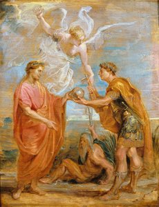 Constantius ernennt Konstantin zu seinem Nachfolger, 1622