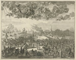 Abreise von Karl II. aus Scheveningen nach England, 1660 von Pieter Philippe