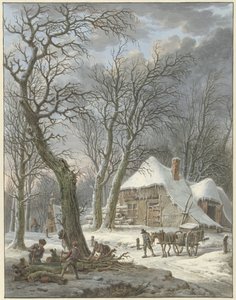 Winterlandschaft von Pieter Pietersz. Barbiers