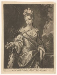 Porträt von Maria Elisabeth von Hessen-Darmstadt von Pieter Schenk (I)