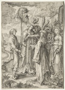 David mit dem Kopf von Goliath, 1620er-1630er