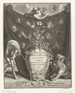 Titelseite für den Europischen Mercurius für das Jahr 1706 von Pieter Sluyter