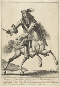 Reiterporträt von Ernst Rüdiger von Starhemberg