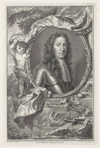 Porträt von Wilhelm III., Prinz von Oranien von Pieter Tanjé