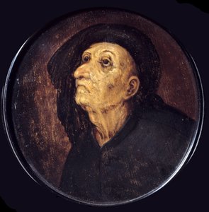 Kopf eines alten Mannes, auch genannt der Neid