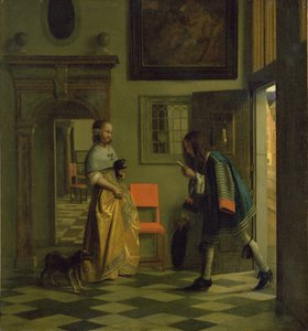 Der Bote, um 1669