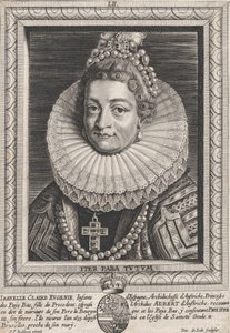 Porträt von Isabella Clara Eugenia, Infantin von Spanien