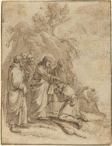 Christus heilt den Aussätzigen