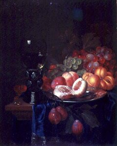 Stillleben mit Früchten und Schalentieren von Pieter de Ring