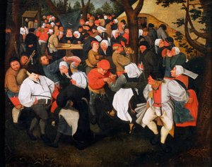 Dorftanz von Pieter the Younger Brueghel