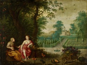 Vertumnus und Pomona