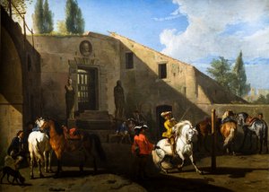 Das Manège von Pieter van Bloemen