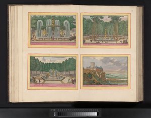 Karte der Belagerung von Barcelona, 1706