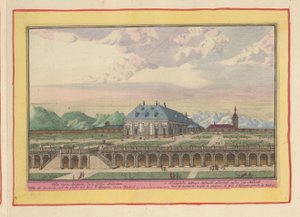 Jagdschloss Zarzuela außerhalb von Madrid von Pieter van den Berge