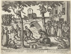 Tobespiel von Pieter van der Borcht (I)