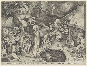 Jakobus der Ältere trifft den Magier Hermogenes