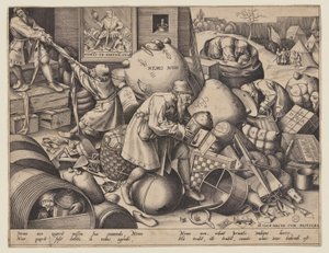 „Nemo Non“ (Jeder Mensch sucht seinen eigenen Vorteil) von Pieter van der Heyden