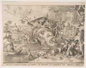 Die Versuchung des heiligen Antonius, 1556 von Pieter van der Heyden