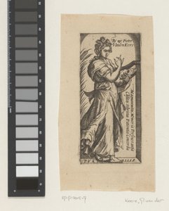 Weibliche Personifikation der Tugend (?) von Pieter van der Keere