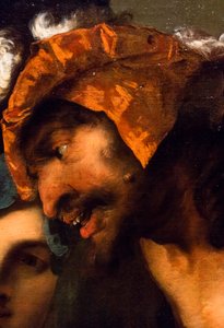 Die Zahlung des Tributs, ca. 1650/60 von Pietro (1605-78) Della Vecchia