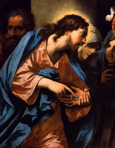 Die Tributzahlung, ca. 1650/60 von Pietro (1605-78) Della Vecchia