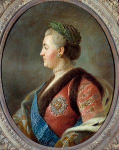 Porträt von Katharina II. (1729-1796), Kaiserin von Russland