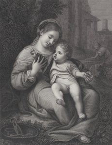 Die Heilige Familie, 1811 von Pietro Bonato
