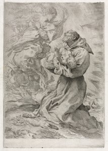Die Vision des hl. Franz von Assisi