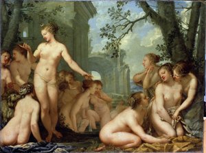 Diana und Kallisto von Pietro Liberi