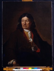 Porträt des Vaters des Künstlers, Gervasio Ligari von Pietro Ligari