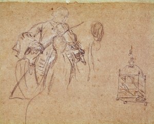 Ein Geiger von Pietro Longhi