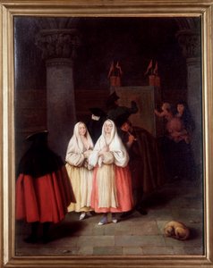 Das Kosmorama, Ausstellung von Perspektivbildern von Pietro Longhi