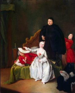 Theaterszene, 1752