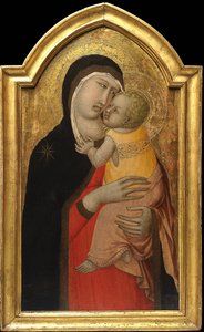 Jungfrau und Kind von Pietro Lorenzetti