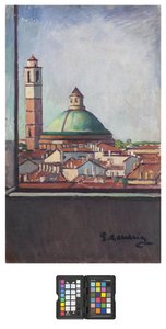 San Carlo Kuppel in Mailand, 1928