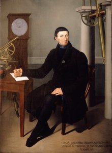 Porträt von Barnaba Oriani, Astronom (1752 - 1832) von N. Carducci. 19. Jahrhundert