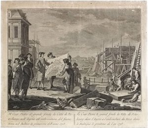 Peter der Große gründet Sankt Petersburg