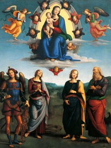 Madonna in Herrlichkeit, ca. 1500-1501