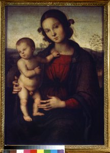 Jungfrau mit Kind von Pietro Perugino